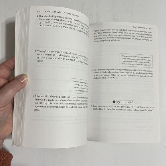 The Story Adult Curriculum Participants Guide Getting to the Heart of Gods Story - Picture 4 of 9